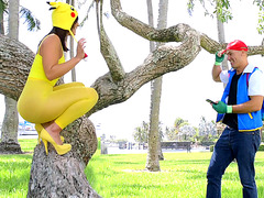Pokemon babe Kelsi Monroe added to a kinky collection